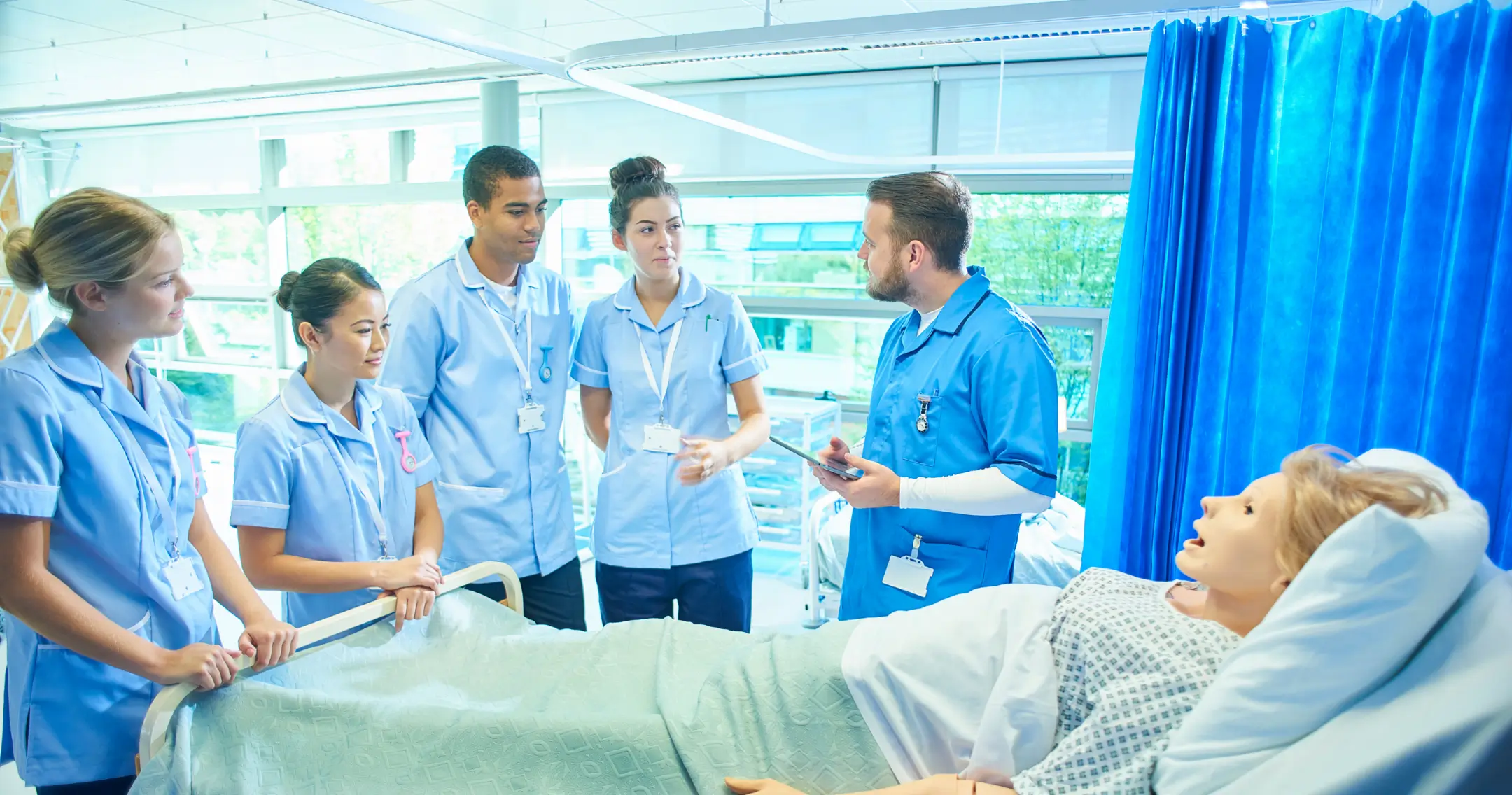 Azubi Foto im Training